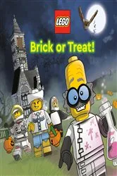 Book cover of Brick or Treat! (LEGO) by Matt Huntley