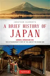 Book cover of Brief History of Japan by Jonathan Clements