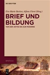 Book cover of Brief und Bildung by Eve-Marie Becker