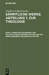 Book cover of Briefe bei Gelegenheit der politisch theologischen Aufgabe und des Sendschreibens jüdischer Hausväter by Unknown