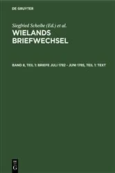 Book cover of Briefe Juli 1782 - Juni 1785, Teil 1: Text by Unknown