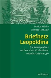 Book cover of Briefnetz Leopoldina by Marion Mücke