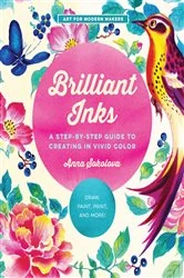 Book cover of Brilliant Inks by Anna Sokolova