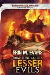 Book cover of Brimstone Angels: Lesser Evils by Erin M. Evans