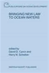 Book cover of Bringing New Law to Ocean Waters by Unknown