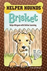 Book cover of Brisket Helps Miryam with Online Learning by Caryn Rivadeneira