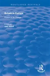 Book cover of Britain in Europe by John Milfull
