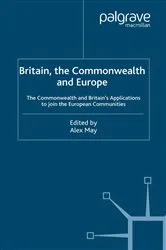 Book cover of Britain, The Commonwealth and Europe by A. May