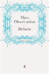 Book cover of Britain by Mass Observation