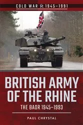 Book cover of British Army of the Rhine by Paul Chrystal