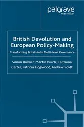 Book cover of British Devolution and European Policy-Making by S. Bulmer