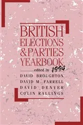 Book cover of British Elections and Parties Yearbook 1994 by David Broughton