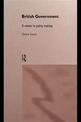 Book cover of British Government by Simon James