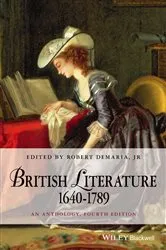 Book cover of British Literature 1640-1789 (4th ed.) by Robert DeMaria