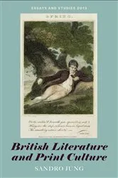 Book cover of British Literature and Print Culture by Sandro Jung