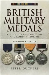 Book cover of British Military Medals by Peter Duckers