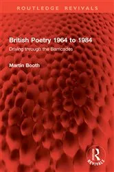 Book cover of British Poetry 1964 to 1984 by Martin Booth