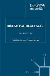 Book cover of British Political Facts (10th ed.) by D. Butler