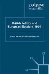 Book cover of British Politics and European Elections 1999 by D. Butler