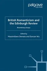 Book cover of British Romanticism and the Edinburgh Review by M. Demata