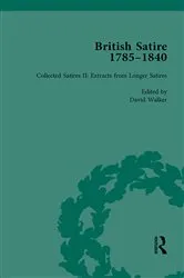 Book cover of British Satire, 1785-1840, Volume 2 by John Strachan