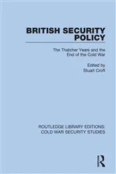 Book cover of British Security Policy by Stuart Croft