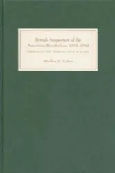 Book cover of British Supporters of the American Revolution, 1775-1783 by Sheldon S Cohen