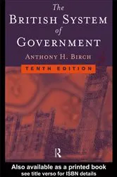 Book cover of British System of Government by Anthony H Birch
