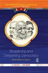 Book cover of Broadening and Deepening Democracy by E Raghavan