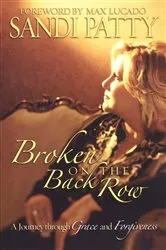 Book cover of Broken on the Back Row by Sandi Patty