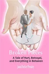 Book cover of Broken Pieces by Lakeenah Fitts