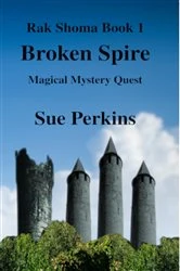 Book cover of Broken Spire by Sue Perkins