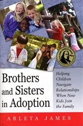 Book cover of Brothers and Sisters in Adoption by Arleta James