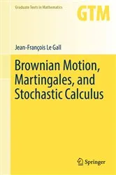 Book cover of Brownian Motion, Martingales, and Stochastic Calculus by Unknown