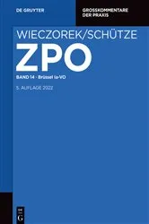 Book cover of Brüssel Ia VO (5th ed.) by Christoph Thole