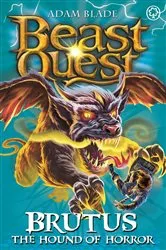 Book cover of Brutus the Hound of Horror by Adam Blade