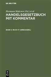 Book cover of Buch IV (Seehandel) (12th ed.) by Hermann Makower