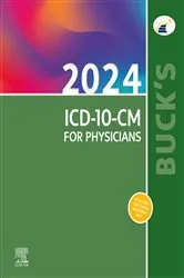 Book cover of Buck's 2024 ICD-10-CM for Physicians - E-Book by Elsevier