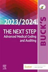 Book cover of Buck's The Next Step: Advanced Medical Coding and Auditing, 2023/2024 Edition - E-Book by Elsevier