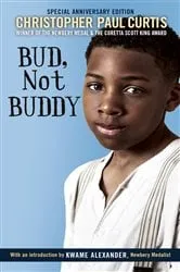 Book cover of Bud, Not Buddy by Christopher Paul Curtis