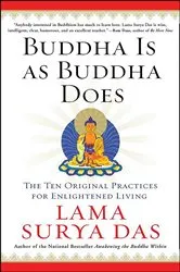 Book cover of Buddha Is as Buddha Does by Surya Das