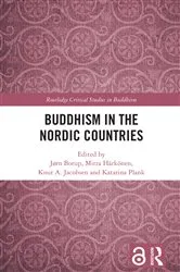 Book cover of Buddhism in the Nordic Countries by Jørn Borup