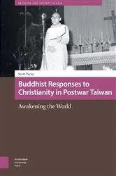 Book cover of Buddhist Responses to Christianity in Postwar Taiwan by Scott Pacey