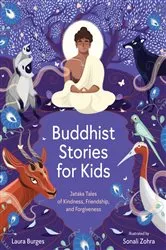 Book cover of Buddhist Stories for Kids by Laura Burges
