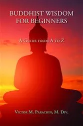 Book cover of Buddhist Wisdom for Beginners by Victor M. Parachin