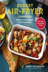 Book cover of Budget Air-fryer Cookbook by Jenny Tschiesche