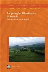 Book cover of Budgeting for Effectiveness in Rwanda by World Bank