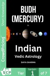 Book cover of Budh (Mercury) in Indian Vedic Astrology by Daya Sharma