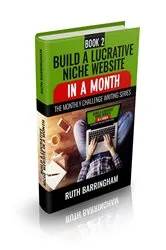 Book cover of Build A Lucrative Niche Website by Ruth Barringham