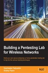Book cover of Building a Pentesting Lab for Wireless Networks by Vyacheslav Fadyushin